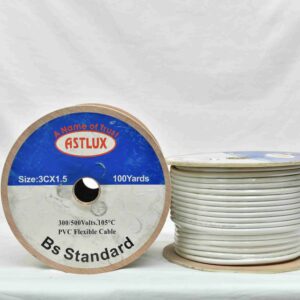PVC FLEXIBLE CABLE WHITE