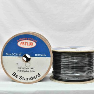 PVC FLEXIBLE CABLE BLACK